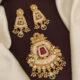 Classic Brass High Gold Plated Pendal Butti