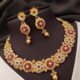 Gold Plated Choker Set For Women