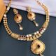 Gold Plated Choker Set For Women
