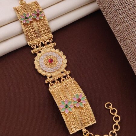 Charm High Gold Hand Bracelets for Special Occasions-PREMIUM LUXURY JEWELRY