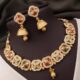 Gold Plated Choker Set For Women