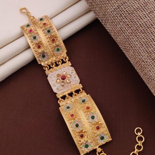 Charm High Gold Hand Bracelets for Special Occasions-PREMIUM LUXURY JEWELRY
