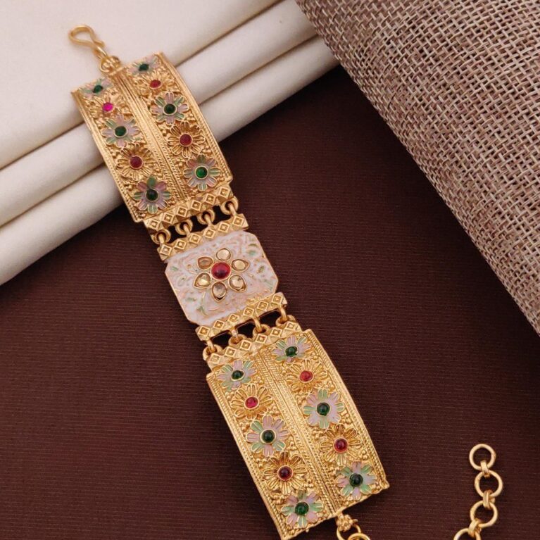Charm High Gold Hand Bracelets for Special Occasions-PREMIUM LUXURY JEWELRY