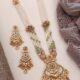 Pearl Moti Long Mala Pendant Combo Set