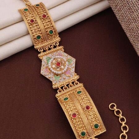 Charm High Gold Hand Bracelets for Special Occasions-PREMIUM LUXURY JEWELRY